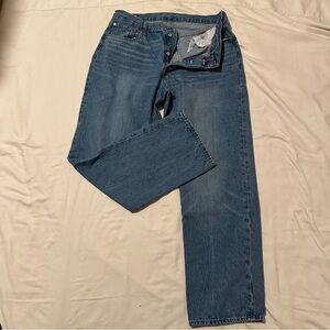 Levi's Women's 501 Straight Leg Blue Jeans